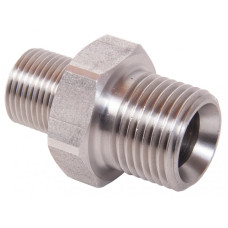 Stainless Steel BSP Male Threaded Nipple 600 Bar 13.5050.51