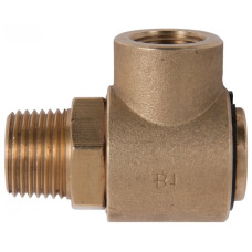 90° Hose Reel Brass Swivel 22.0206