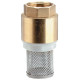 Brass and Stainless Steel Filter Footvalves