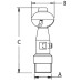 GEOline High Flow Tank Cleaning Head 8185003