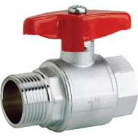 Nickel Chromium Plated Brass Low Pressure Ball Valve 400-1075