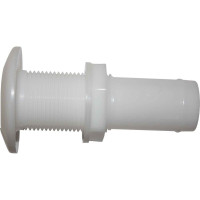 Perko 0328 Plastic Broad Through Hull Skin Fitting (28mm Hose Tail)