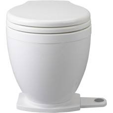 Jabsco Lite Flush Electric Toilet & Foot Switch 58500-0012 (12V Compact Bowl)