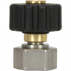 QS Coupling M22F to M20F Black 561922200  To Suit Karcher