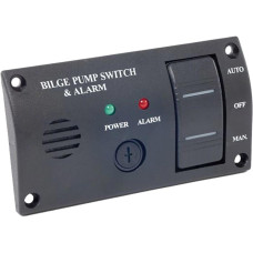 Osculati 3 Way Bilge Pump Switch Panel with Alarm 12V & 24V