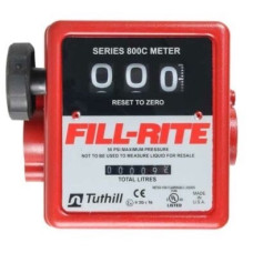 Fill-Rite 807 1" Flow Meter 3 Digit 19-75 Lpm C/W Pulser