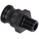 Banjo Polypropylene Cam Lever Adaptor x Male Thread