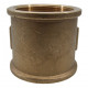 Brass and Galvanised Barrel Socket