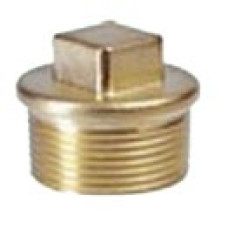 Brass Male Plug Pipe Fitting BSP 1 1/2" Thread