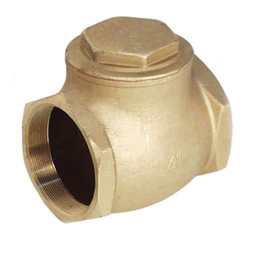 Brass Sewage Swing Check Valve BSP Threaded 1 1/4