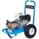 Evolution 2 Honda GX Petrol Engine Driven Pressure Washers 14 to 21 Lpm 150 to 250 Bar Slow Speed Gearbox Driven Interpumps