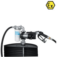 Piusi EX50 Fuel Transfer ATEX Drum Pump Kit 50ltrs Per Min (230v) Automatic Nozzle