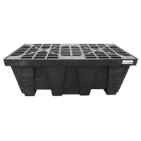 EnviroSpill Drum Spill Pallet For 2 205litre drums 1245 x 635 x 457mm