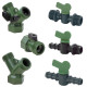 Low Pressure Garden Plastic Ball Valve Taps and Manifolds