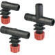 GEOline Single Fly Nut Dry Boom Nozzles Holders