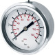 Wika Pressure Gauges 2"1/2 Face 1/4" BSPM Rear Entry