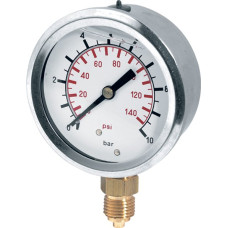 Wika Pressure Gauge 4" Bottom Entry GG4SB25 0-25 Bar