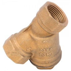 Brass Inline Strainer Pipe Fitting 1 1/2" BSP Thread