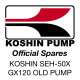 Koshin SEH-50X GX120 (OLD) Pumps Replacement Spare Parts and Accessories