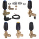 Mecline VRT3 Pressure Regulating Unloader Valves/Pressure Switches/Chemical Injectors