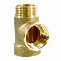 R3V Three Ways Brass Connectors