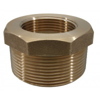 Galvanised Reducer Bush Pipe Fitting 3" - 2 1/2"