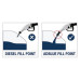 Piusi SB325_X Automatic AdBlue™ Nozzle 45ltrs Per Min (MAGNETIC NOZZLE)