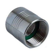 Piusi Stainless Steel Straight Socket 1" F X F - Suitable for use with AdBlue™. 