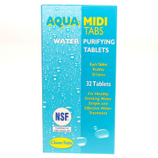 AquaTabs Midi Tabs Water Purifying Tablets Box of 32