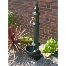 Cast Iron Standing Tap Display Water