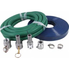 2 hose kit with clips & cam lever-lock couplings for pumps