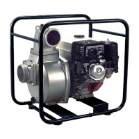 Koshin SEH-100X Pump 4" Honda GX240 Petrol Engine Driven Pump 1450 Lpm 28 Hm